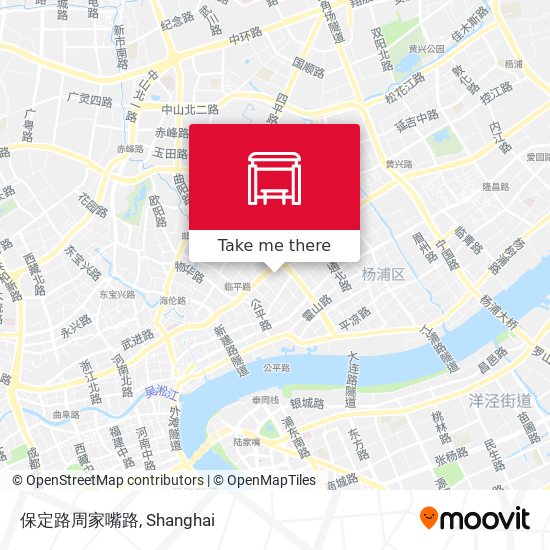 保定路周家嘴路 map