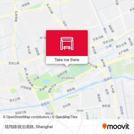 陆翔路镜泊湖路 map