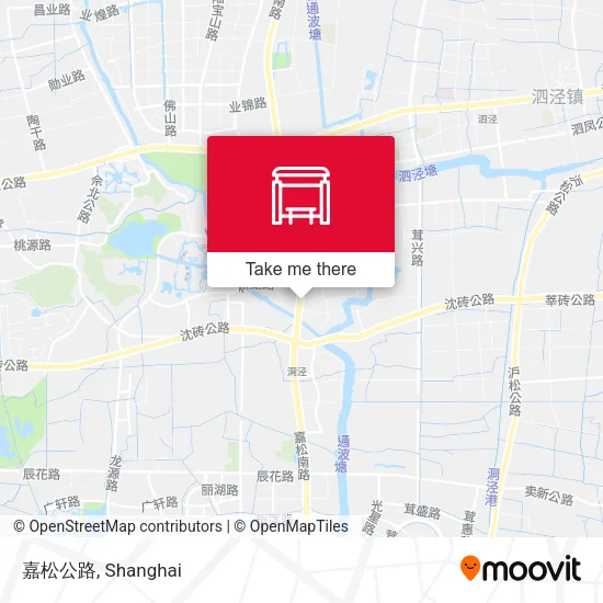 嘉松公路 map