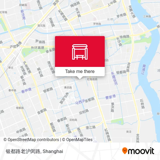 银都路老沪闵路 map