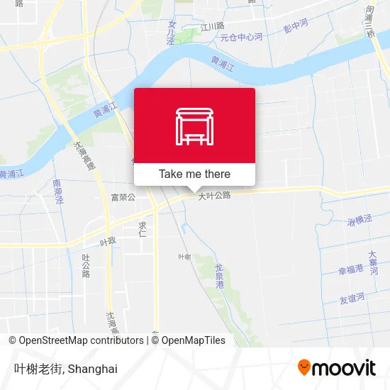 叶榭老街 map