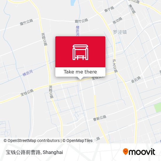 宝钱公路前曹路 map