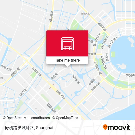 橄榄路沪城环路 map