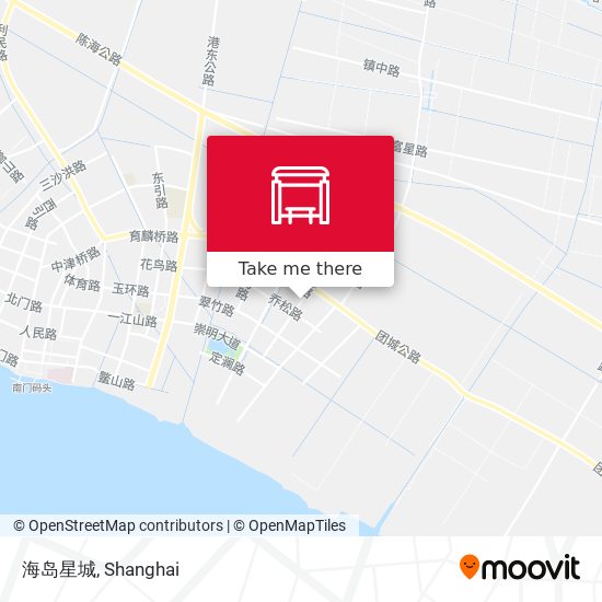 海岛星城 map