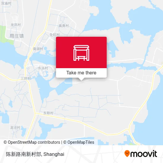 陈新路南新村部 map