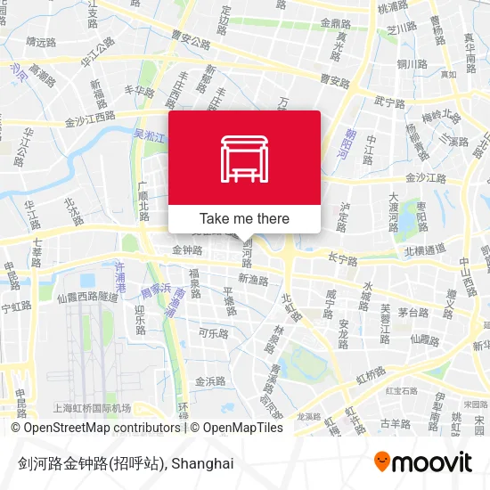 剑河路金钟路(招呼站) map