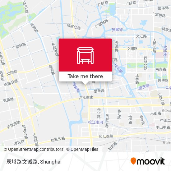辰塔路文诚路 map