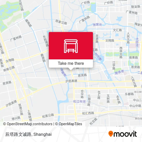 辰塔路文诚路 map