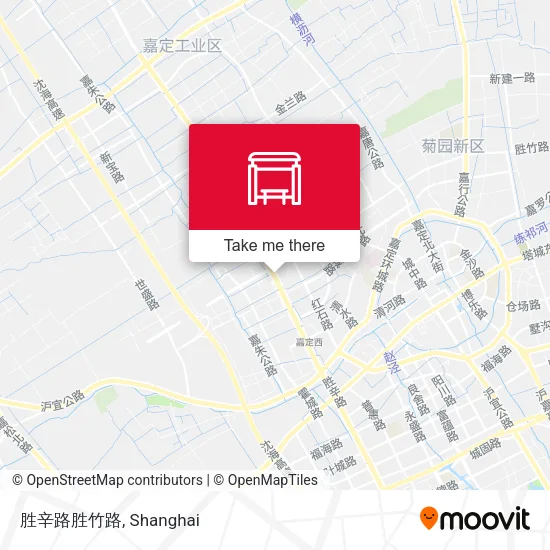 胜辛路胜竹路 map
