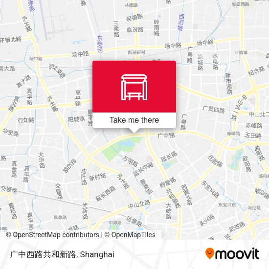 广中西路共和新路 map