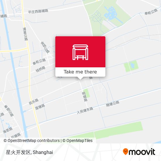 星火开发区 map