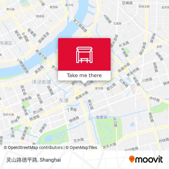 灵山路德平路 map