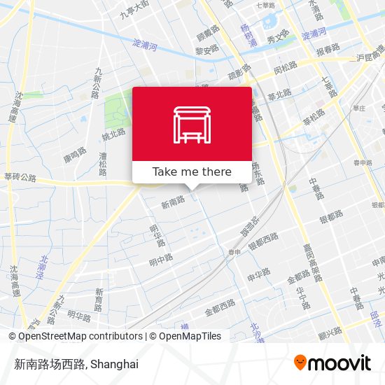 新南路场西路 map