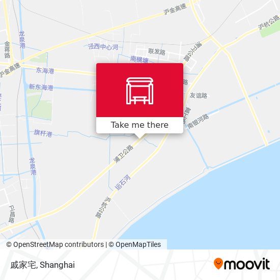 戚家宅 map