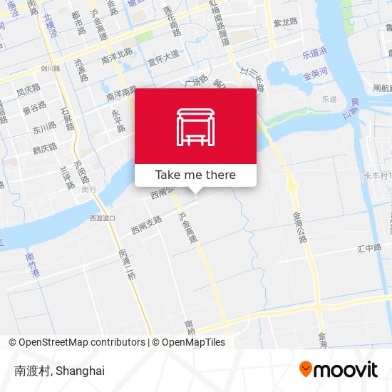 南渡村 map