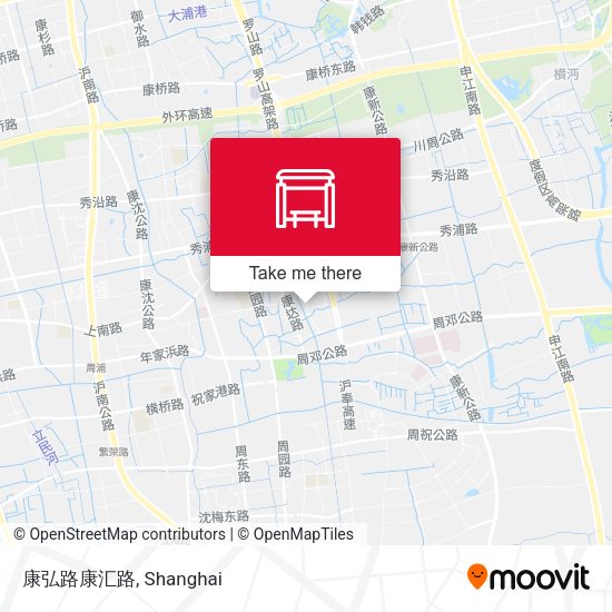 康弘路康汇路 map