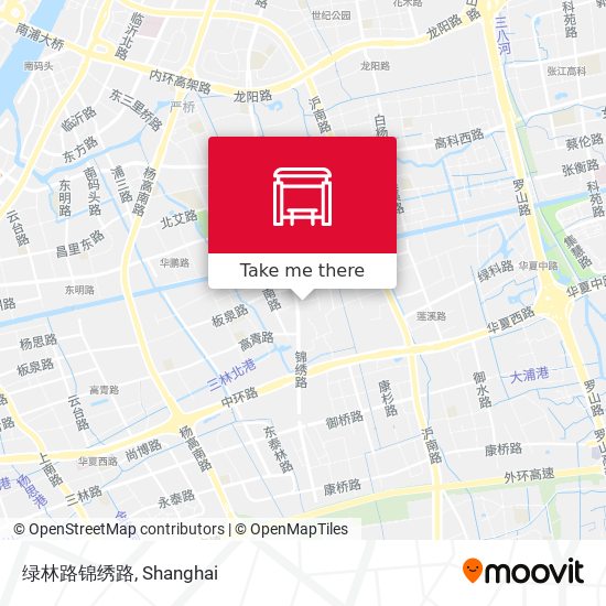 绿林路锦绣路 map