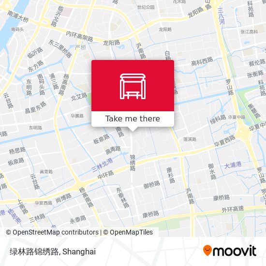 绿林路锦绣路 map