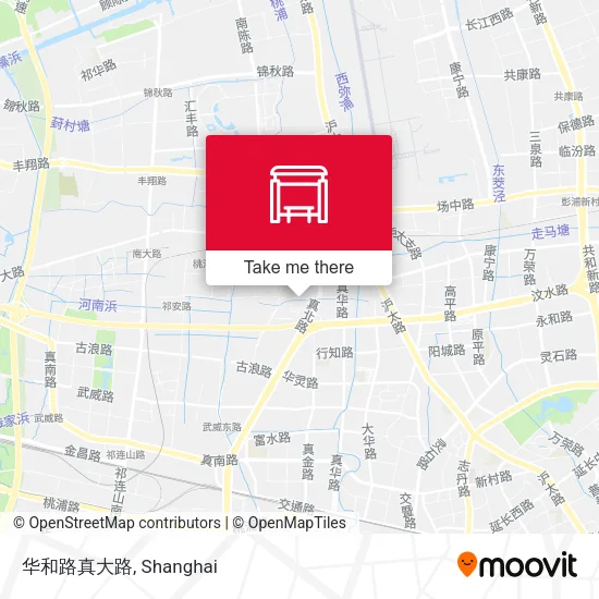 华和路真大路 map