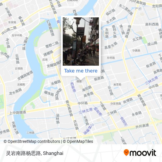 灵岩南路杨思路 map