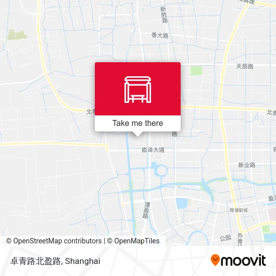 卓青路北盈路 map