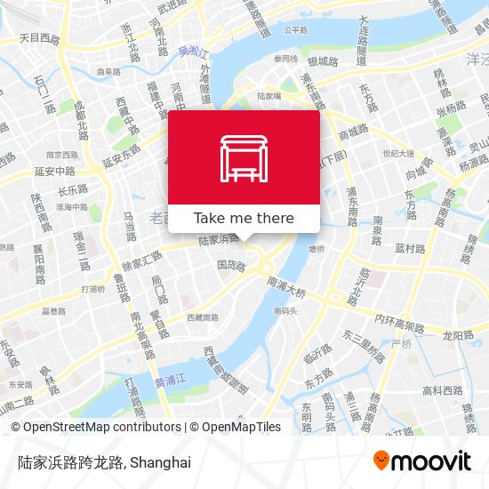 陆家浜路跨龙路 map