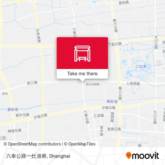 六奉公路一灶港桥 map
