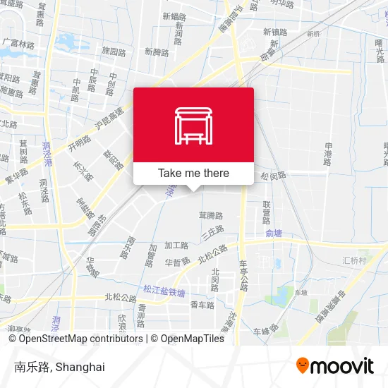 南乐路 map