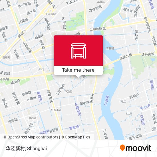 华泾新村 map