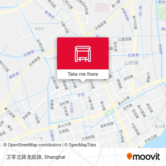 卫零北路龙皓路 map