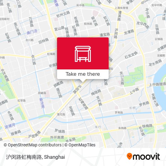 沪闵路虹梅南路 map
