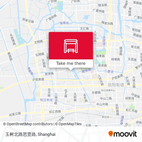 玉树北路思贤路 map