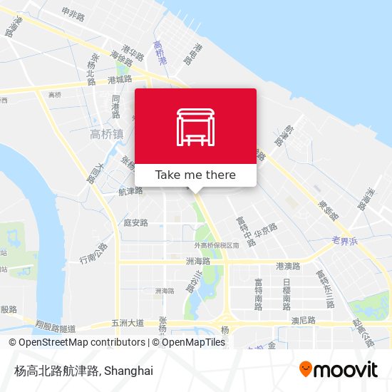杨高北路航津路 map
