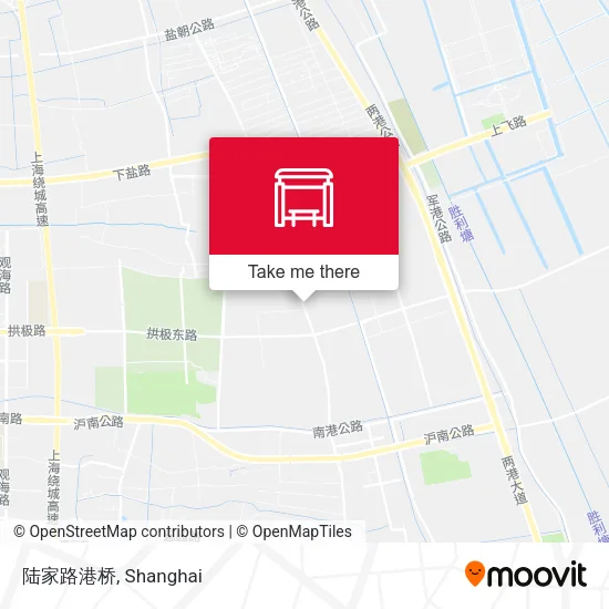 陆家路港桥 map