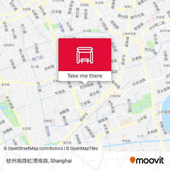钦州南路虹漕南路 map