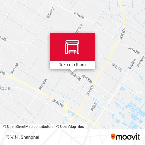 晨光村 map