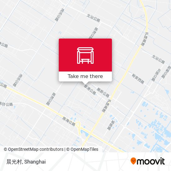 晨光村 map