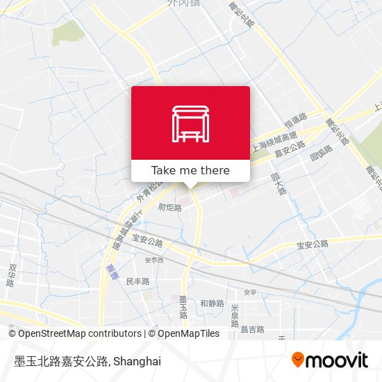 墨玉北路嘉安公路 map