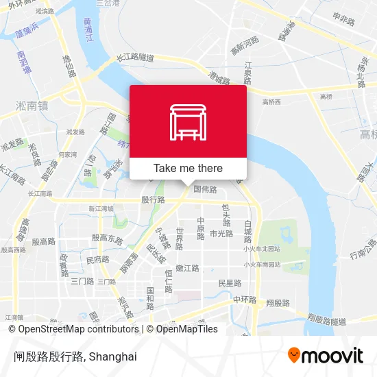 闸殷路殷行路 map