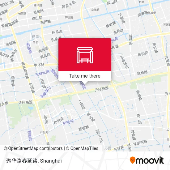 聚华路春延路 map