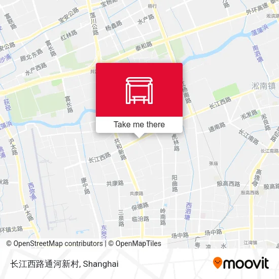 长江西路通河新村 map