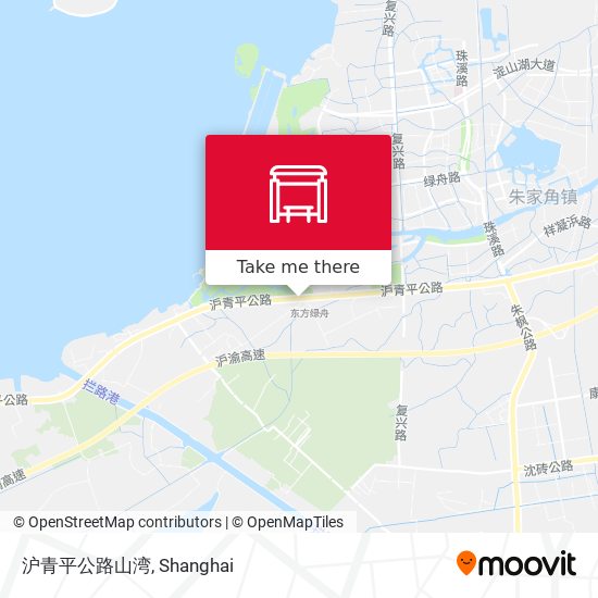 沪青平公路山湾 map
