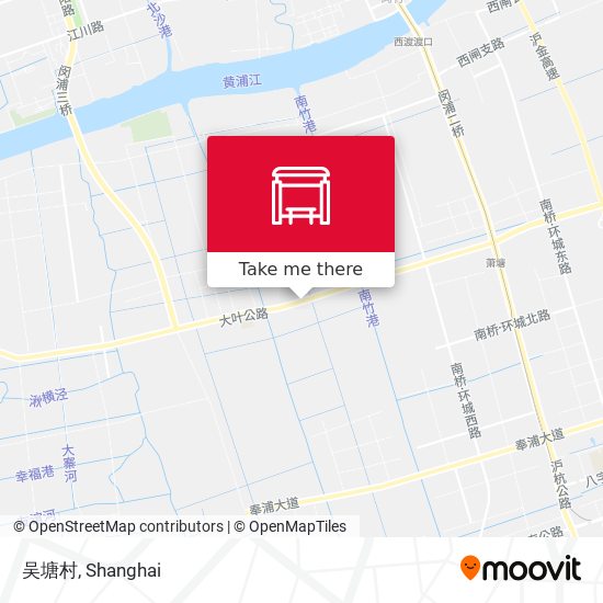 吴塘村 map