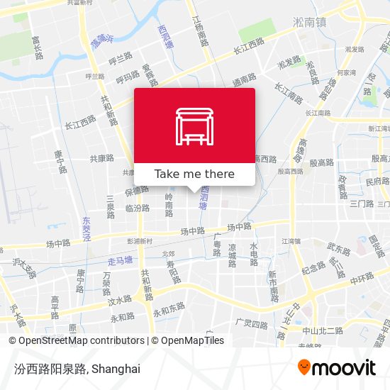 汾西路阳泉路 map