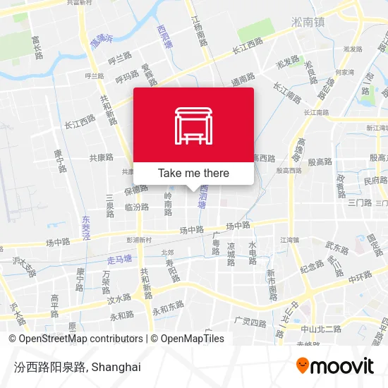 汾西路阳泉路 map