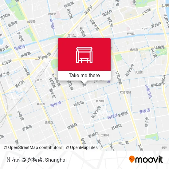 莲花南路兴梅路 map