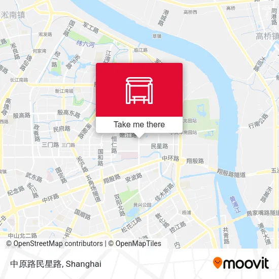 中原路民星路 map