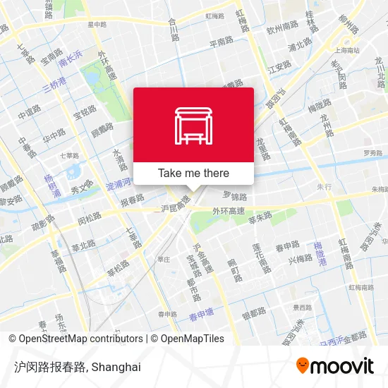 沪闵路报春路 map