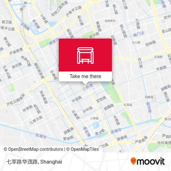 七莘路华茂路 map