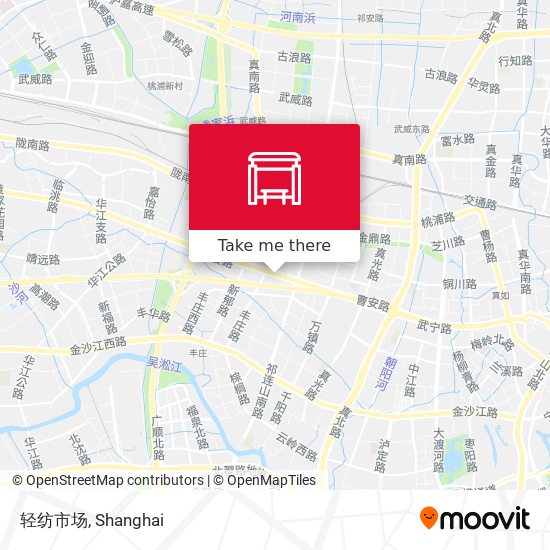 轻纺市场 map